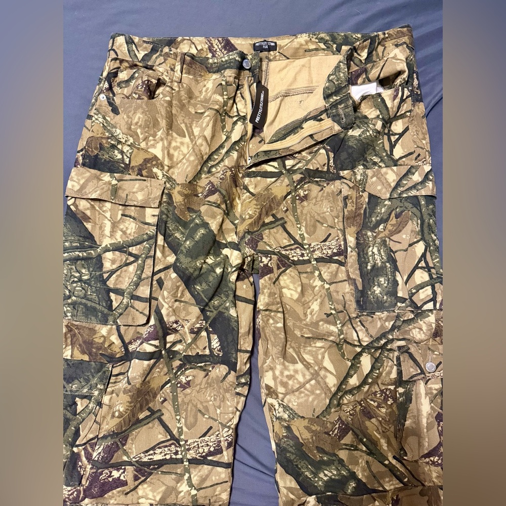 PrettyLittleThing Forest Camouflage Pants